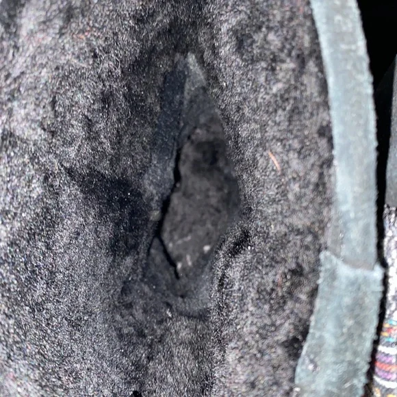 Zodiac women’s black with boho leather design boots size 8 - Picture 9 of 9